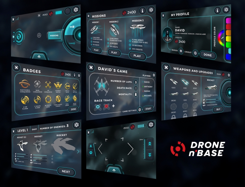 Drone n Base – App Redesign
